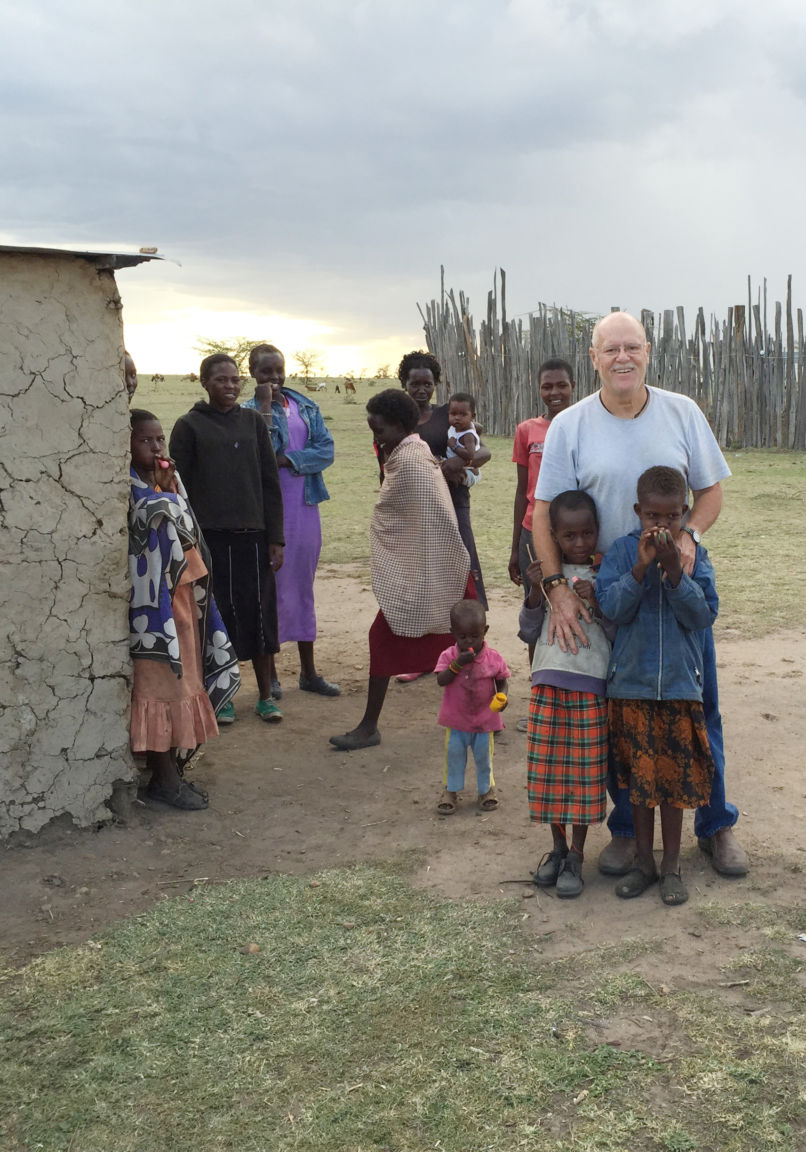Montana on a Mission founder Denny Freed works to get to know those we work with in Kenya