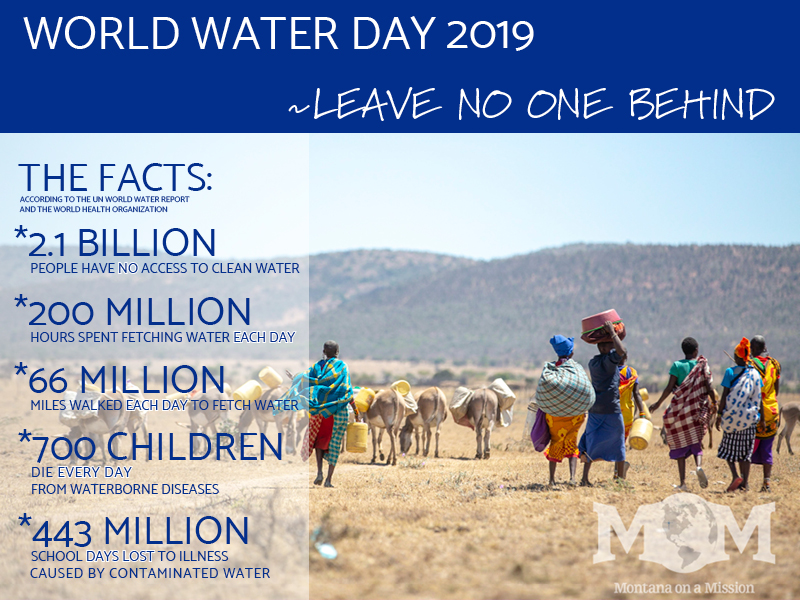 World Water Day 2019 - Leaving No One Behind