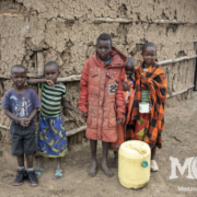 Due to Covid-19 restrictions many Maasai are unable to buy food . Montana on a Mission is responding to the hunger crisis by providing monthly food packages to vulnerable families.