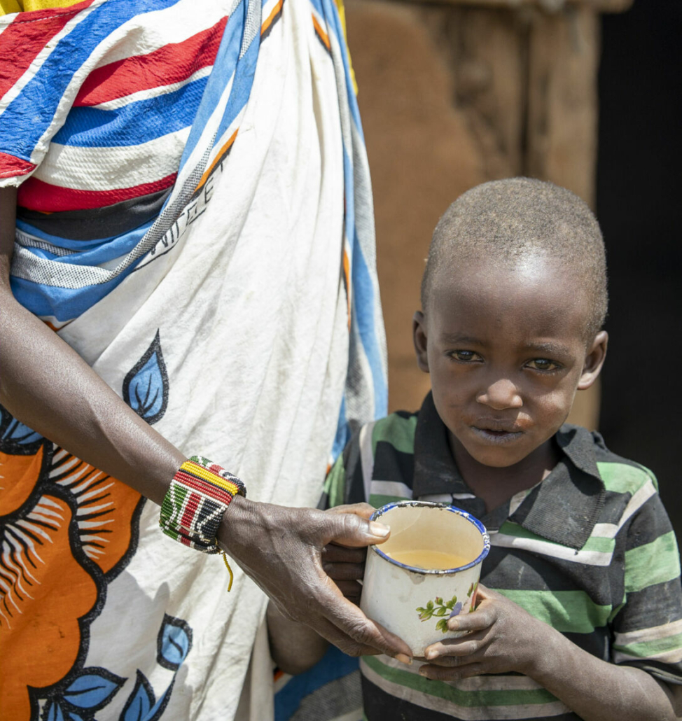 Daniel is seven years old and lives with his family in rural Kenya. They live in a community we would love to help with a well that will provide clean water. Daniel’s parents raise sheep and goats, and his mom spends much of her day walking miles through the bush to fetch water from a muddy hole. She has to make several trips each day to gather enough water for drinking, cooking and washing. 