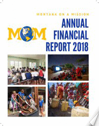 2018 Annual Report cover page